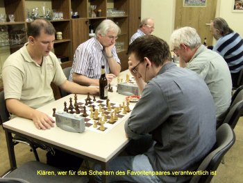 Kl&auml;ren, wer f&uuml;r das Scheitern des Favoritenpaares verantwortlich ist
